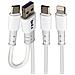 Cavo Usb-a / Usb-c Verso Usb-c E Lightning Power Delivery 60w 1 Metro E 20, Nero - Foto miniatura 3