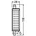 Ledvance R7s Lampadina Led Trasparente 15w 2000lm 2700k Dimmerabile Ip20 300° [lv-4099854048753] - Foto miniatura 4