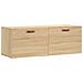 Mobile A Parete Rovere Sonoma 100x36,5x35 Cm Legno Multistrato - Foto miniatura 2