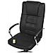Poltrona Massaggiante Con Riscaldatore Grandeur Pelle Sintetica Nero - Foto miniatura 8