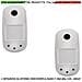 Sensore Infrarosso Con Videoverifica Gprs Da Interno 2 Pezzi Rilevatore Di Movimento 12 Metri Grandangolo Fotocamera V - Foto miniatura 1