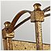 Applique Industrial Nordico Thayer Acciaio Doratura Anticata 2 Luci E14 - Foto miniatura 4