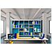 3137202D organizzatore per cassetto di scrivania Plastica Nero, Blu, Giallo - Foto miniatura 4