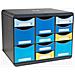 3137202D organizzatore per cassetto di scrivania Plastica Nero, Blu, Giallo - Foto miniatura 6