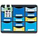 3137202D organizzatore per cassetto di scrivania Plastica Nero, Blu, Giallo - Foto miniatura 7