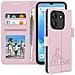 Custodia Per Blackview Wave 6c Stampa Gatto Portacarte E Supporto - Foto miniatura 2