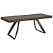 Tavolo Allungabile 90x180/284 Cm Proxy Premium Noce Telaio Antracite - Foto miniatura 1