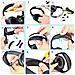 Cuscinetto Di Ricambio Per Archetto Per Cuffie Bose Qc35, Qc35ii, Qc45 Lightgrey - Foto miniatura 4