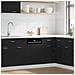 Pannello Lavastoviglie “Lyon” Rovere Nero 45x1,5x67 cm - Foto miniatura 10