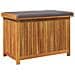 Scatola Cuscini da Esterno 90x50x60,5 cm Legno Massello Acacia - Foto miniatura 1