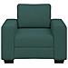 Poltrona Verde Scuro 60 cm in Tessuto - Foto miniatura 4
