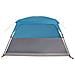 Tenda da Campeggio a Cabina per 4 Persone Blu Impermeabile - Foto miniatura 2