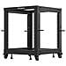 Lanberg OR01-6112-B, Rack indipendenti, 12U, 600 kg, Rotelle, 22 kg, Nero - Foto miniatura 7