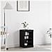 Sideboard  con luci LED Nero Rovere 41x37x67 cm - Foto miniatura 2