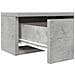 Cassetti del letto in grigio cemento - 135x36.5x16.5 cm realizzati in legno ingegnerizzato - Foto miniatura 9