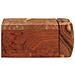 Mensole da Parete 2 pz 30x17x8 cm in Legno Massello di Acacia - Foto miniatura 7