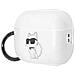 Cover Per Airpods Pro 2 Silicone Nft Choupette Con Anello Di Trasporto, Trasparente - Foto miniatura 2