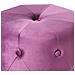 Pouf Carrollton Velluto Viola - Foto miniatura 3