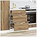 Base da Cucina “Lyon” Rovere Artigianale Legno Multistrato - Foto miniatura 3