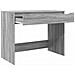 Scrivania Grigio Sonoma 100 x 50 x 78 cm Legno multistrato - Foto miniatura 5
