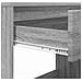 Scrivania Grigio Sonoma 100 x 50 x 78 cm Legno multistrato - Foto miniatura 9