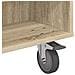 Tavolino con Ruote Rovere Sonoma 90 x 50 x 30 cm - Foto miniatura 8
