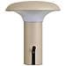 Lampada Led Solare Ricaricabile Ramsey In Pp Beige Ø18 Cm - Foto miniatura 4