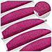 Tappetini per scale autoadesivi 15 pcs Rosa 80 x 24,5 x 3,5 cm - Foto miniatura 2