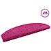 Tappetini per scale autoadesivi 15 pcs Rosa 80 x 24,5 x 3,5 cm - Foto miniatura 3