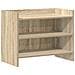Mobile TV 60 x 33 x 47 cm Rovere Sonoma Legno ingegnerizzato - Foto miniatura 1