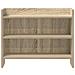 Mobile TV 60 x 33 x 47 cm Rovere Sonoma Legno ingegnerizzato - Foto miniatura 3