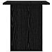 Comodino Rovere Nero 41 x 40 x 45 cm Legno multistrato - Foto miniatura 7