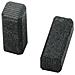 Spazzole di carbone per Bosch POF 50 - 6,4 x 6,4 x 16 mm - coppia - Foto miniatura 2