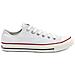 All Star Scarpe Uomo Donna Bianche Basse Tela Ox Optic 36,5 - Foto miniatura 6