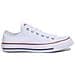 All Star Scarpe Uomo Donna Bianche Basse Tela Ox Optic 36,5 - Foto miniatura 14