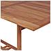 Tavolo Da Pranzo Da Esterno Rettangolare 180x90x75 Cm Teak - Foto miniatura 5