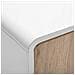 Credenza Laminata In Color Legno Chiaro / bianco Milo - Foto miniatura 14
