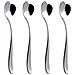 Big Love AMMI01CUS4 Set di Cucchiaini da Gelato di Design in Acciaio Inossidabile 18/10, 4 Pezzi - Foto miniatura 1