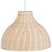 Lampadario In Rattan Con Paralume Marrone Chiaro Millian - Foto miniatura 1