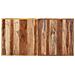 Tavolo da Pranzo 140x70x75 cm Legno Massello con Finitura Miele - Foto miniatura 4