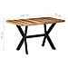 Tavolo da Pranzo 140x70x75 cm Legno Massello con Finitura Miele - Foto miniatura 6