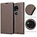 Custodia Compatibile Con Motorola Moto G7 / G7 Plus In Bruno Caffè - Coperchio Protettiva Con Chiusura Magnetica, Funzione Stand E Tasca Per Le Carte - Foto miniatura 6