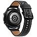 Bracciale In Vera Pelle 20mm Compatibile Con Samsung Galaxy Watch 42mm / S2 Classic / Sport In Nero - Cinturino Di Ricambio Per Huawei Watch 2 Per Nokia Steel Per Lg Watch Sport Per Pepple 2 E Altro - Foto miniatura 1