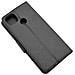 Maxy Custodia Book Orizzontale Silicone Case Per Motorola Moto G9 Power Black - Foto miniatura 3