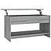 Tavolino Salotto Grigio Sonoma 102x50x52,5 Cm Legno Multistrato - Foto miniatura 1