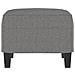Poggiapiedi Grigio Scuro 60x50x41 Cm In Tessuto - Foto miniatura 4