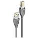 Cavo Da Usb-a 2.0 A Usb-b 2.0 Trasferimento Veloce Stabile 1,8m Linq Grigio - Foto miniatura 5