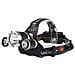Lampada Frontale Resistente All'acqua Con 3 Led Ricaricabili - Foto miniatura 1