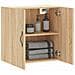 Armadietto A Muro Rovere Sonoma 60x31x60 Cm Legno Multistrato - Foto miniatura 3