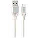 Cavo Usb Type-c Cablexpert Con Connettori In Metallo 2 M Cc-usb2b-amcm-2m-bw2 - Foto miniatura 1